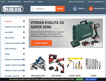Tablet Screenshot of naradi-simon.cz